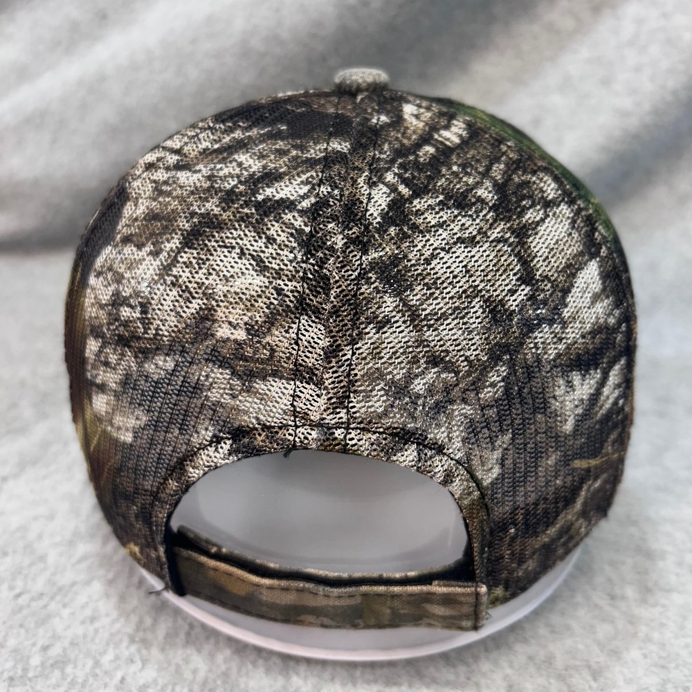 Blue Ribbon Sallisaw OK Mens Camo OC Hat Chevrolet Chrysler Jeep Trucker OSFM - Picture 2 of 4